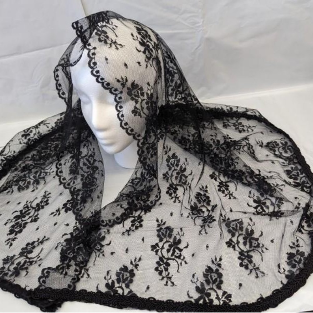 Church veil brought from Spain